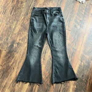Judy Blue Super Flare 5/27 black jeans